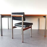 Rosewood table-desk and chair set for Topform, The Netherlands 1960's