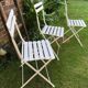 Old garden chairs