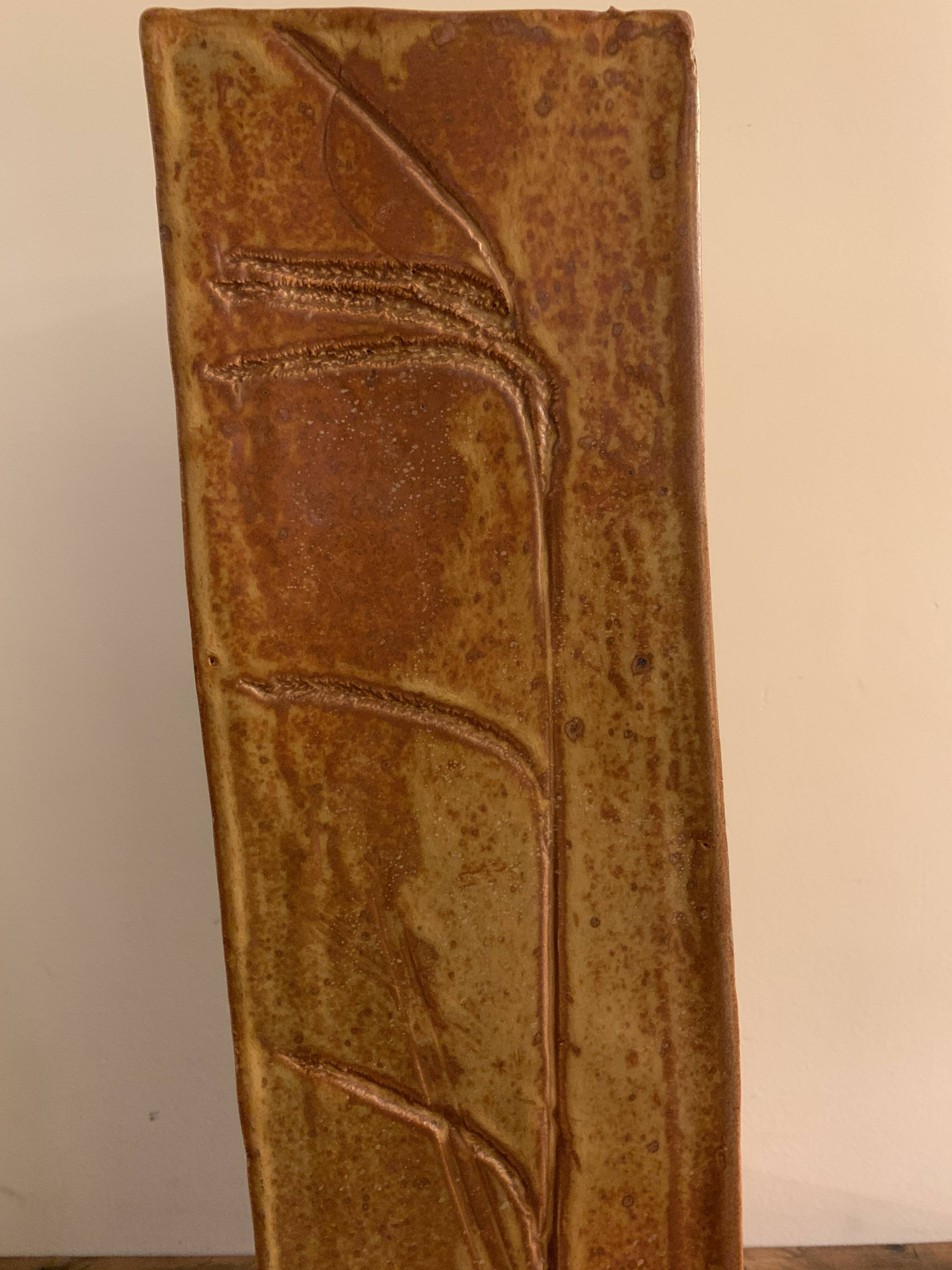 Ceramic vase herbarium G. and E. Solorzano, Castle Pottery