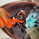 Fish-shaped dish in the Vallauris style