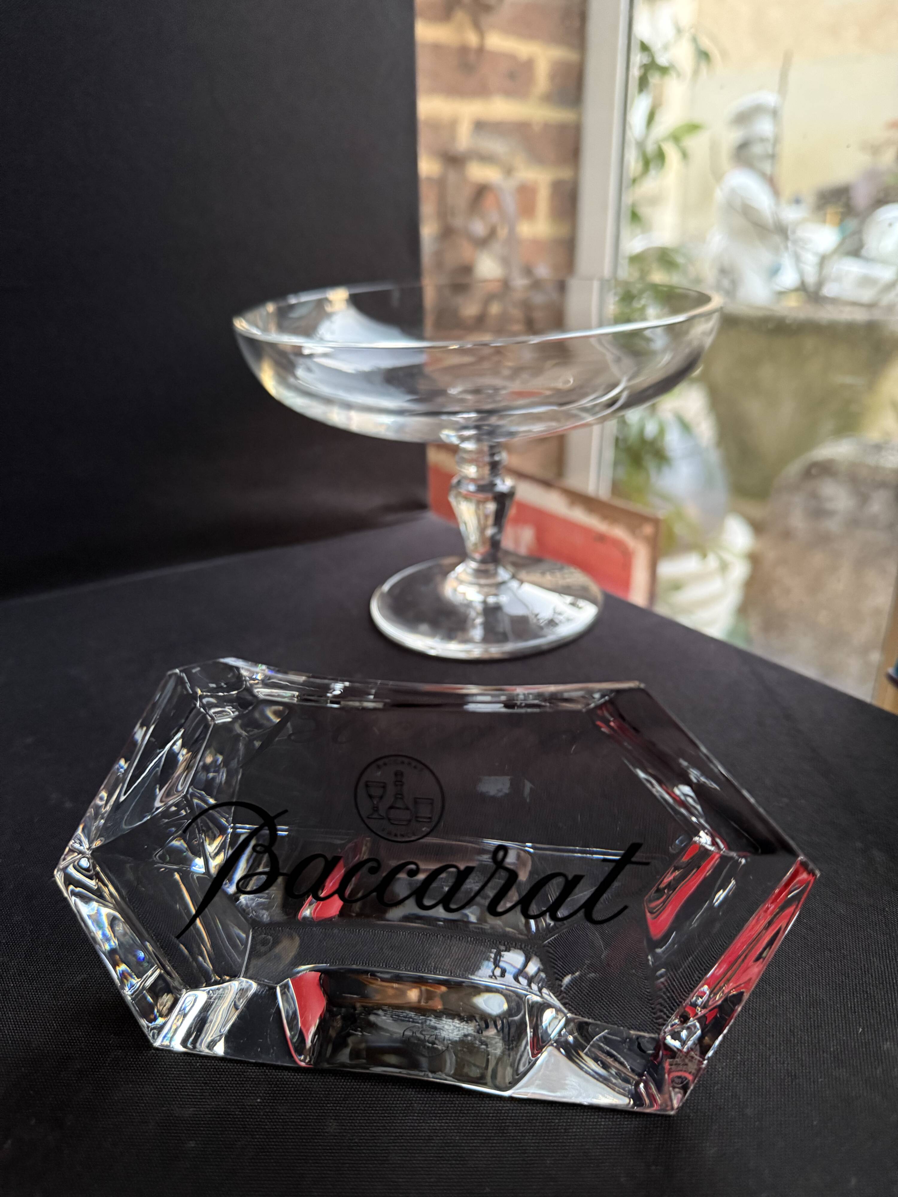 Coupe sur pied Baccarat Vence estampillée en coffret