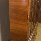 Art Deco Vintage Bookcase / Display Cabinet – 1930s–1940s