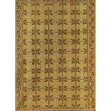 Vintage Turkish Oushak Handwoven Rug 148x210 cm