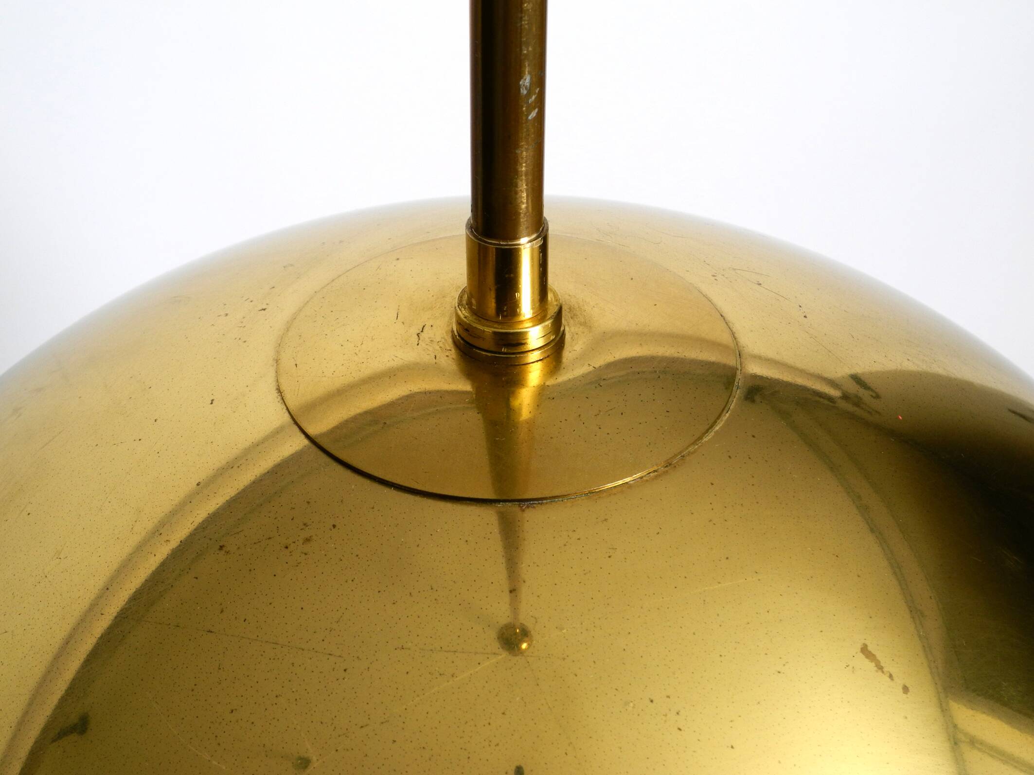 Beautiful Mid Century brass ceiling lamp from the Vereinigte Werkstätten