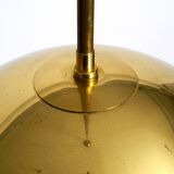 Beautiful Mid Century brass ceiling lamp from the Vereinigte Werkstätten