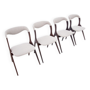 A set of chairs, Denmark, 1960s. After renovation.