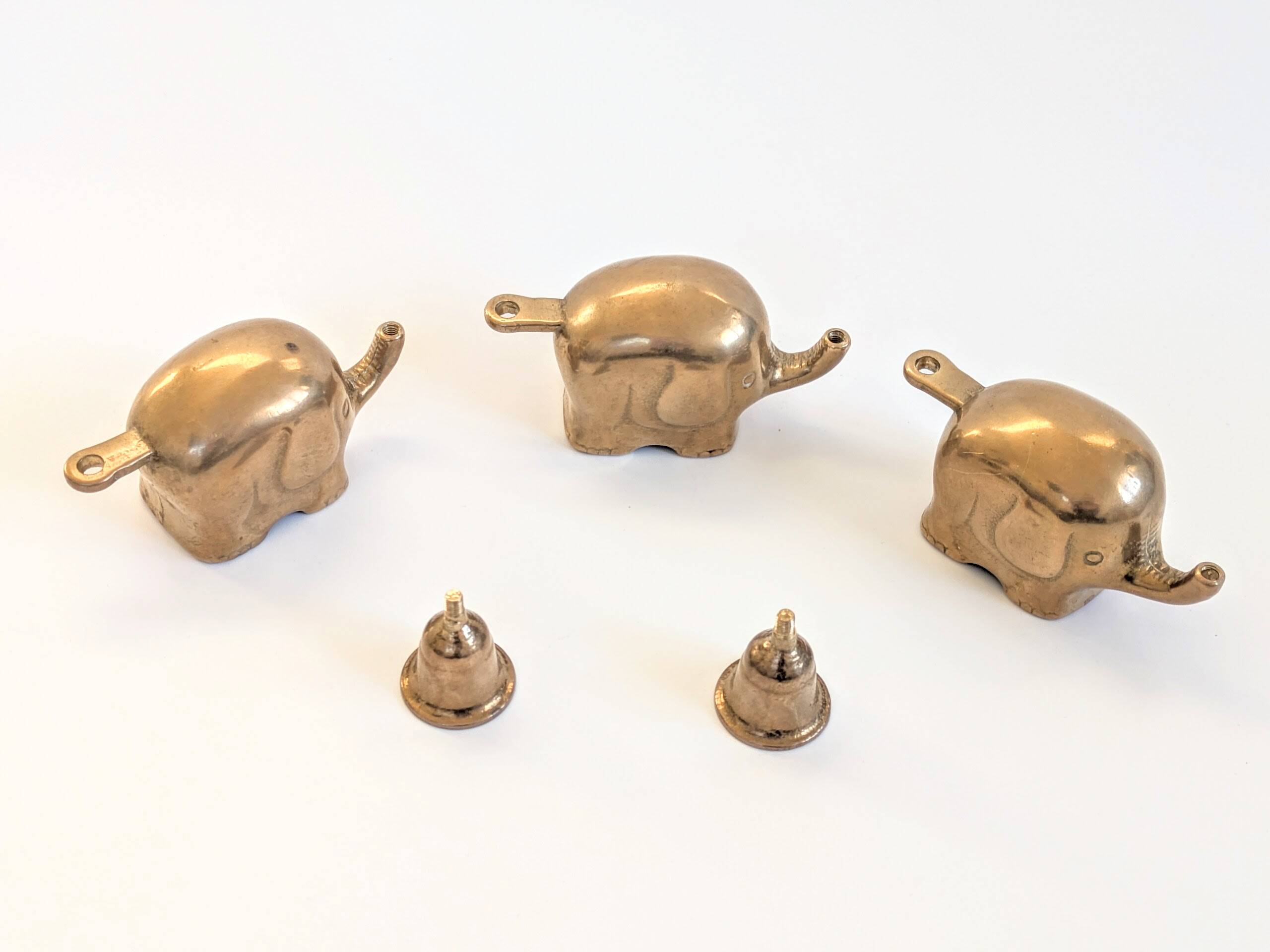 Elephant Parade Candle Holder | Brass | 1960s