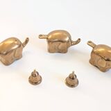 Elephant Parade Candle Holder | Brass | 1960s