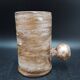 Free-form ceramic vase or tankard signed R. Kapota (Paris) 50s-60s
