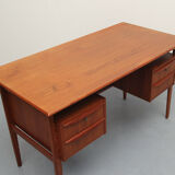1960s desk in teak, Tibergaard Denmark