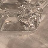 Cut crystal bowl signed daum france a459