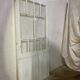 Porte vitrée ancienne style verrière atelier blanche