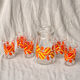 Vintage Orangeade Service Italian 70s Design