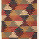 2.5 x 4 jute handwoven kilim runner carpet, rug, 75 x 120 cm