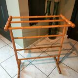 Vintage bamboo towel dryer