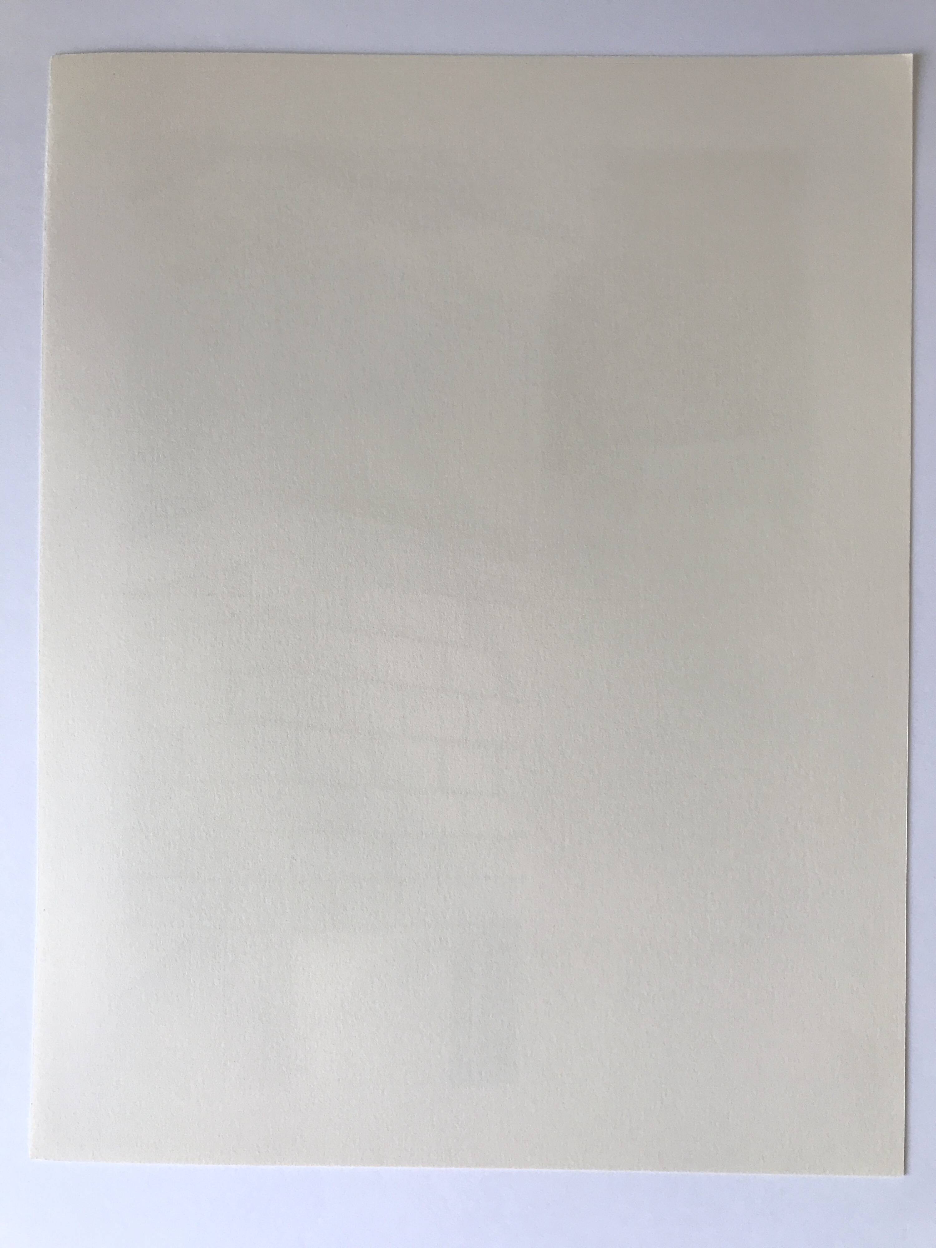 Set of 4 original lithographs by Pierre Skira, 1978. Water