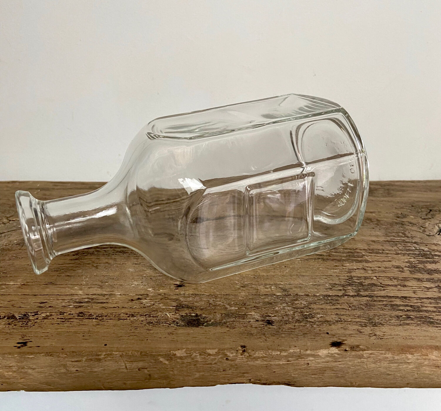 Carafe verre vintage
