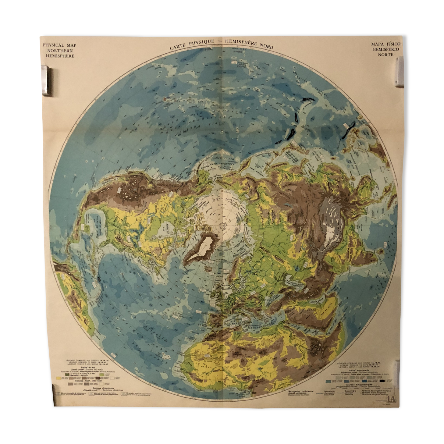 Map of the world map old northern hemisphere