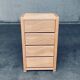 Vintage Rattan High Chest of Drawers, 1980s