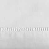 M and D monogram embroidered sheet