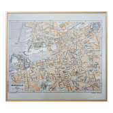 Printed in 1953, map of Marseille.
