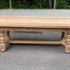 19th century farmhouse table renovated in solid oak 200cm