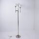 Vintage Chrome Sciolari Floor Lamp, 1970s, Italy