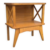 1960s compass foot bedside table