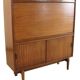 Beaver & Tapley Ltd secretaire 'Elvington' - vintage teak