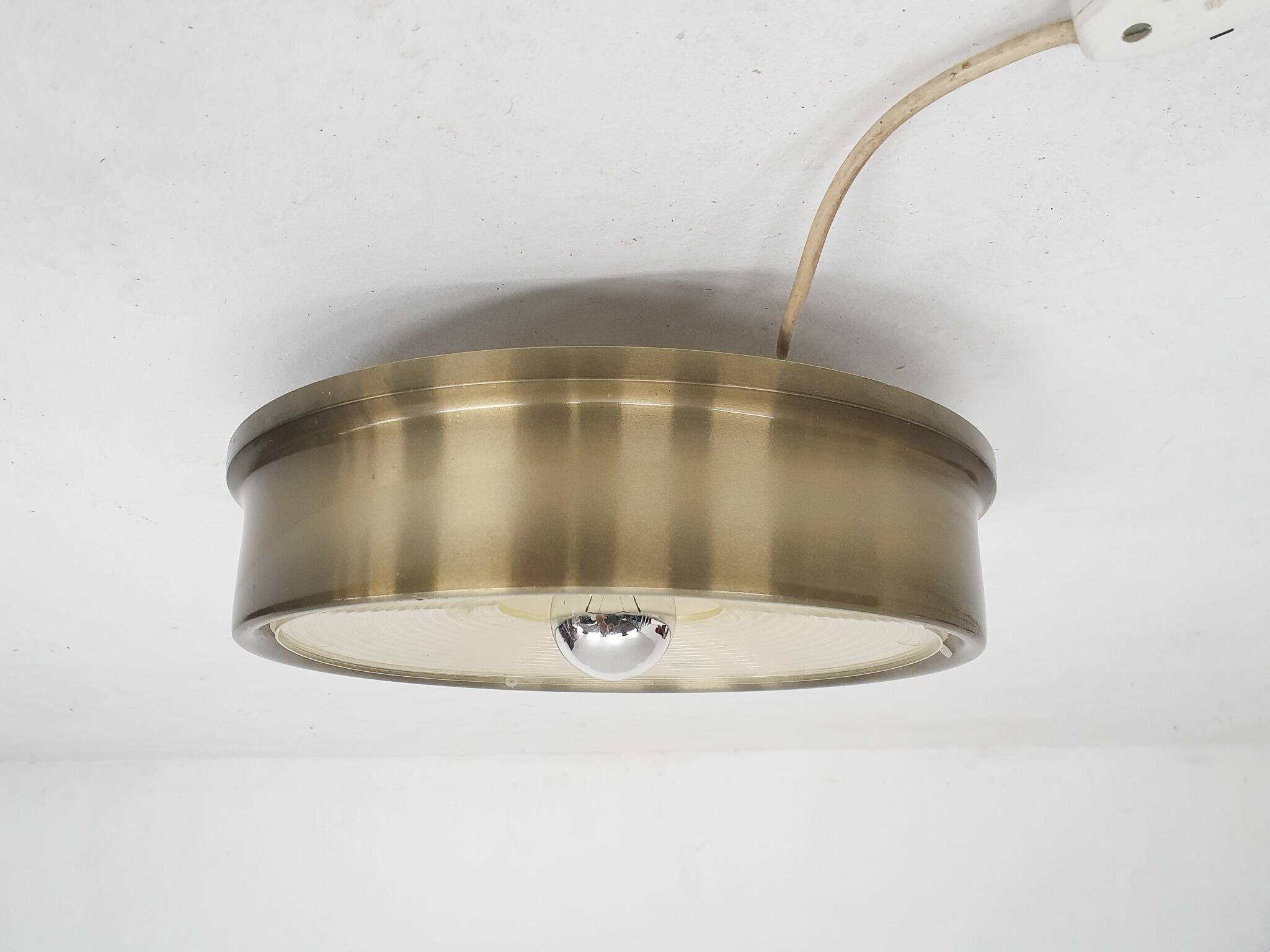Mid-century wall or ceiling light, Dijkstra, The Netherlands 1950's