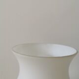 Mid Century Opaline Glass Table Lamp: Retro Bedside Lighting, 1960s Yugosla