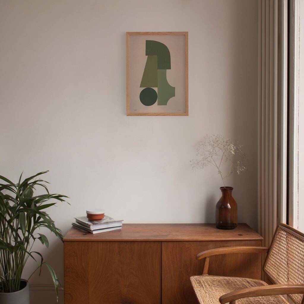 Collage sur papier -B249- tableau signé Eawy