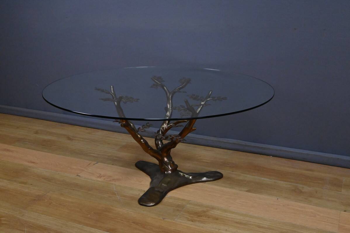 Bonsai coffee table, attributed to W. Daro – 1970