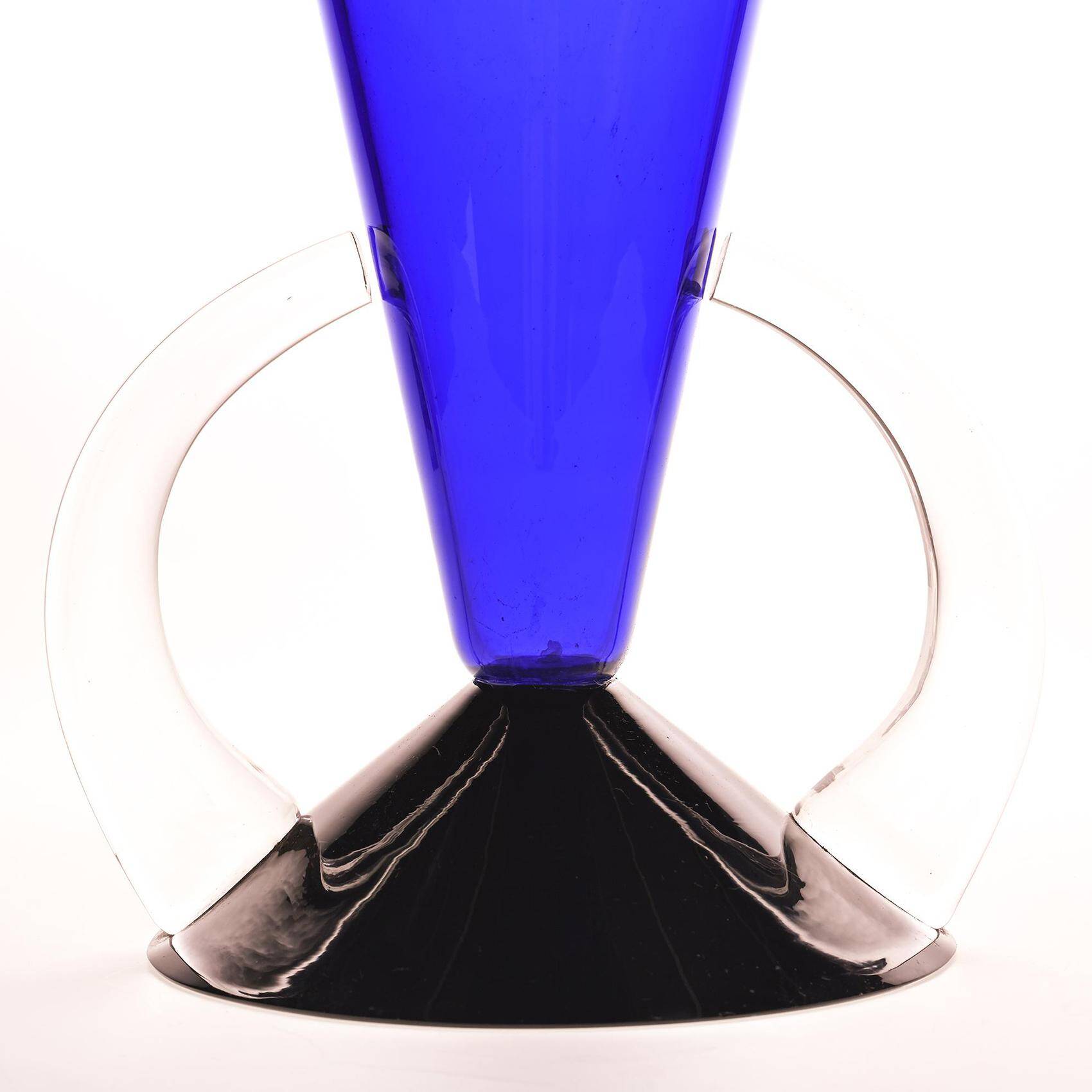 Large conical Murano vase, Barovier & Toso