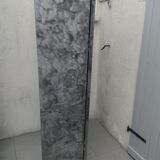 Undus brushed aluminum cabinet