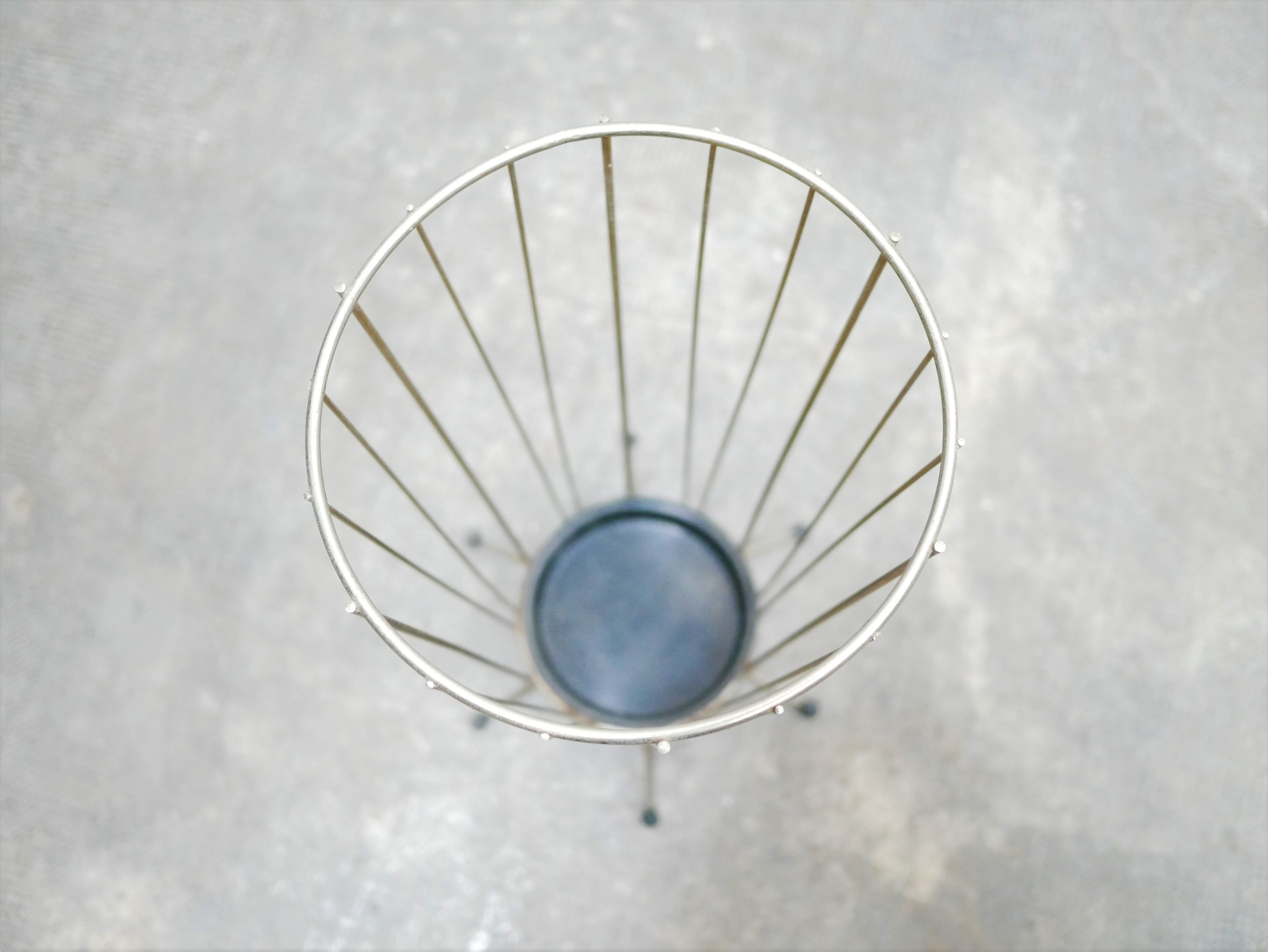 Vintage brass umbrella holder