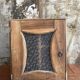 Armoirette murale en bois brut