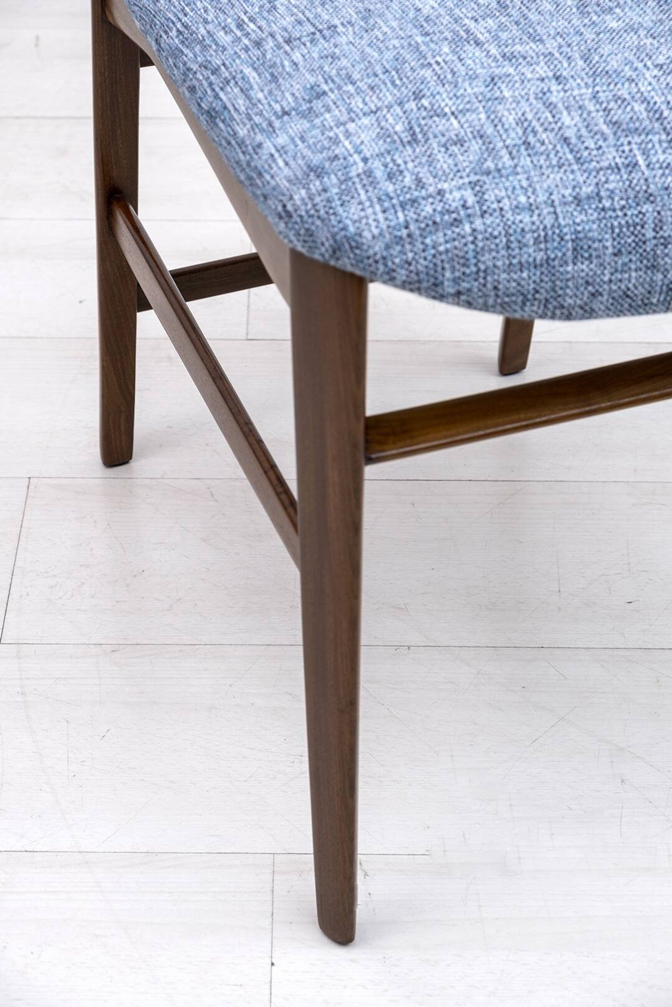 Six of Edmondo Palutari for Dassi Mid-Century Italian Teak Dining Chairs,50