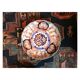 Lot of two plates made of earthenware Imari Japan