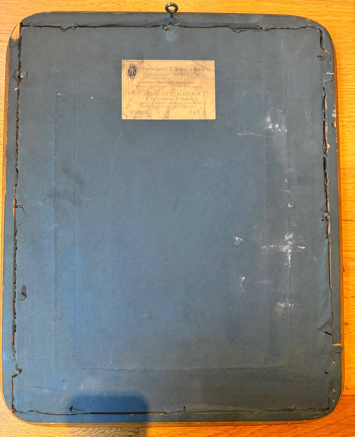 Old photograph, signed, circa 1860