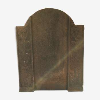 19th cast chimney plate