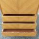 Secretary chest of drawers vintage light wood year 50 60
