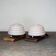 Art Deco table lamps in Murano glass, set of 2