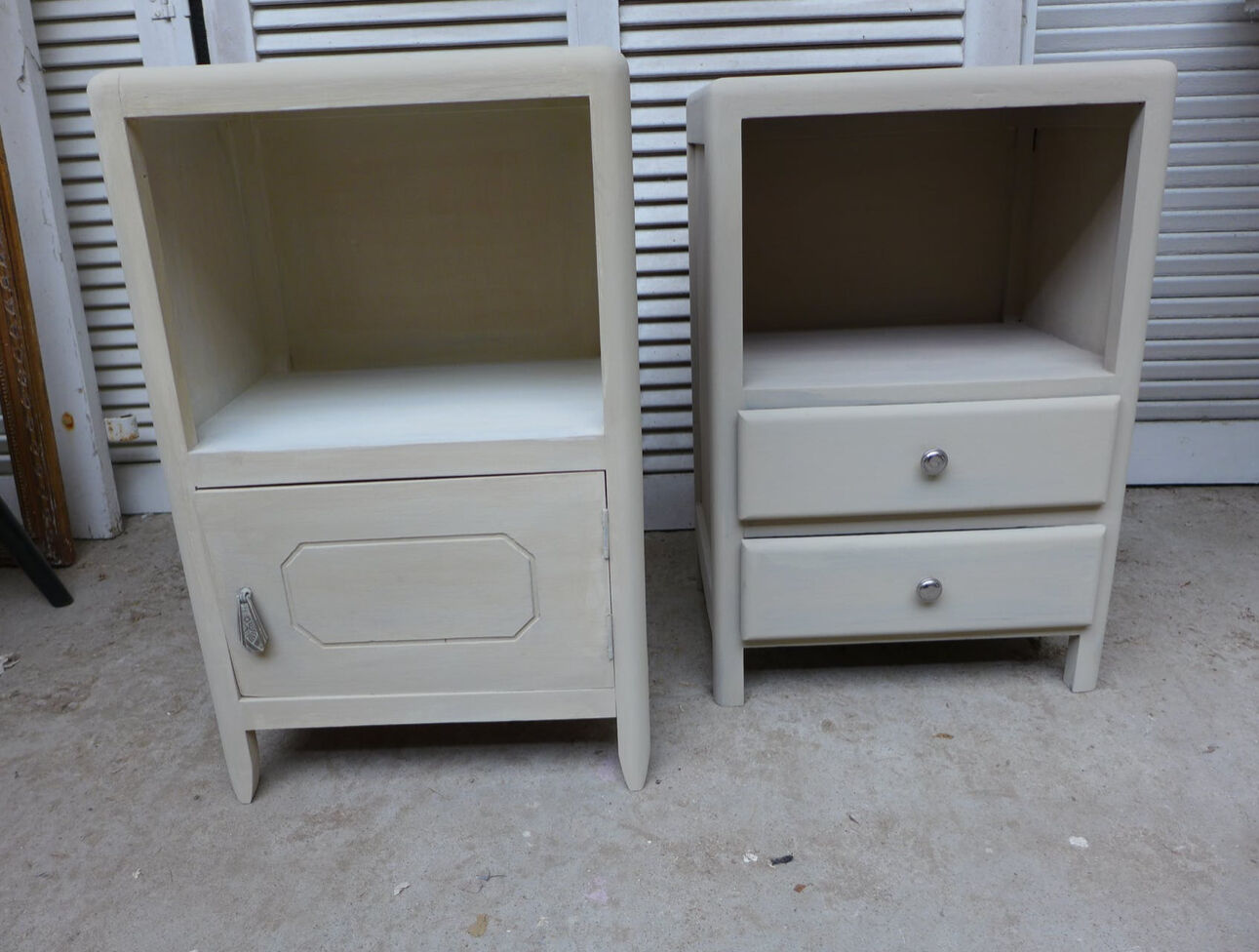 Vintage bedside pair