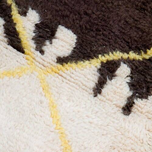 Tapis berbère mrirt en laine mesure 250cmx150cm