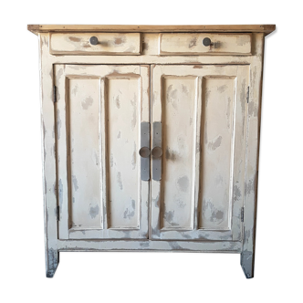 Paris buffet weathered wooden tray