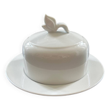 Porcelain butter dish