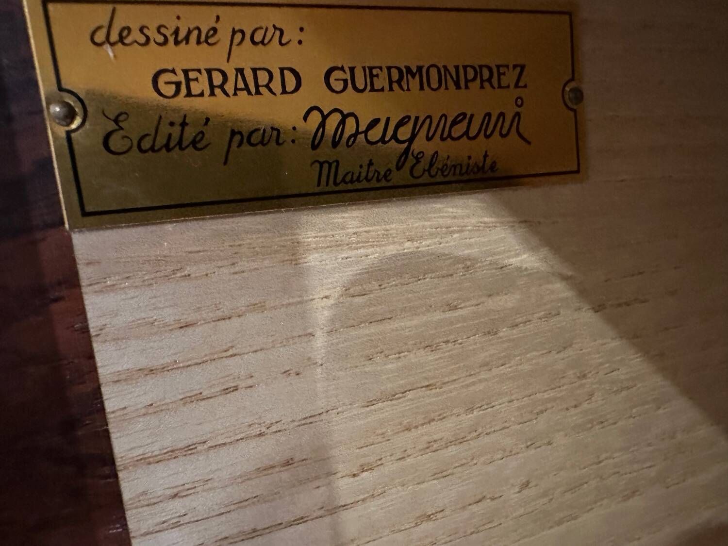 Rosewood sideboard by Gérard Guermonprez by Magnani, 1960s