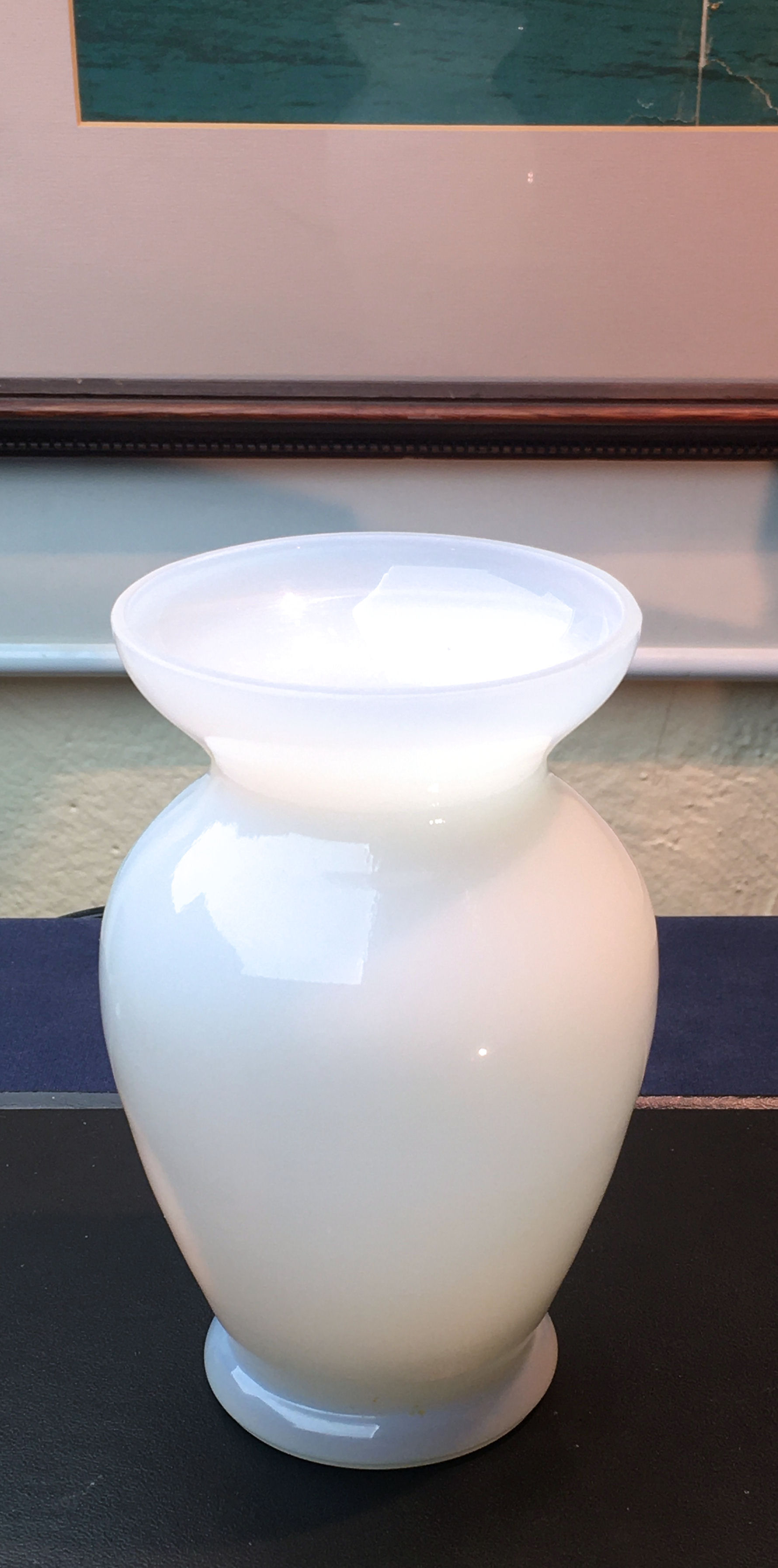 Opaline Glass Vase