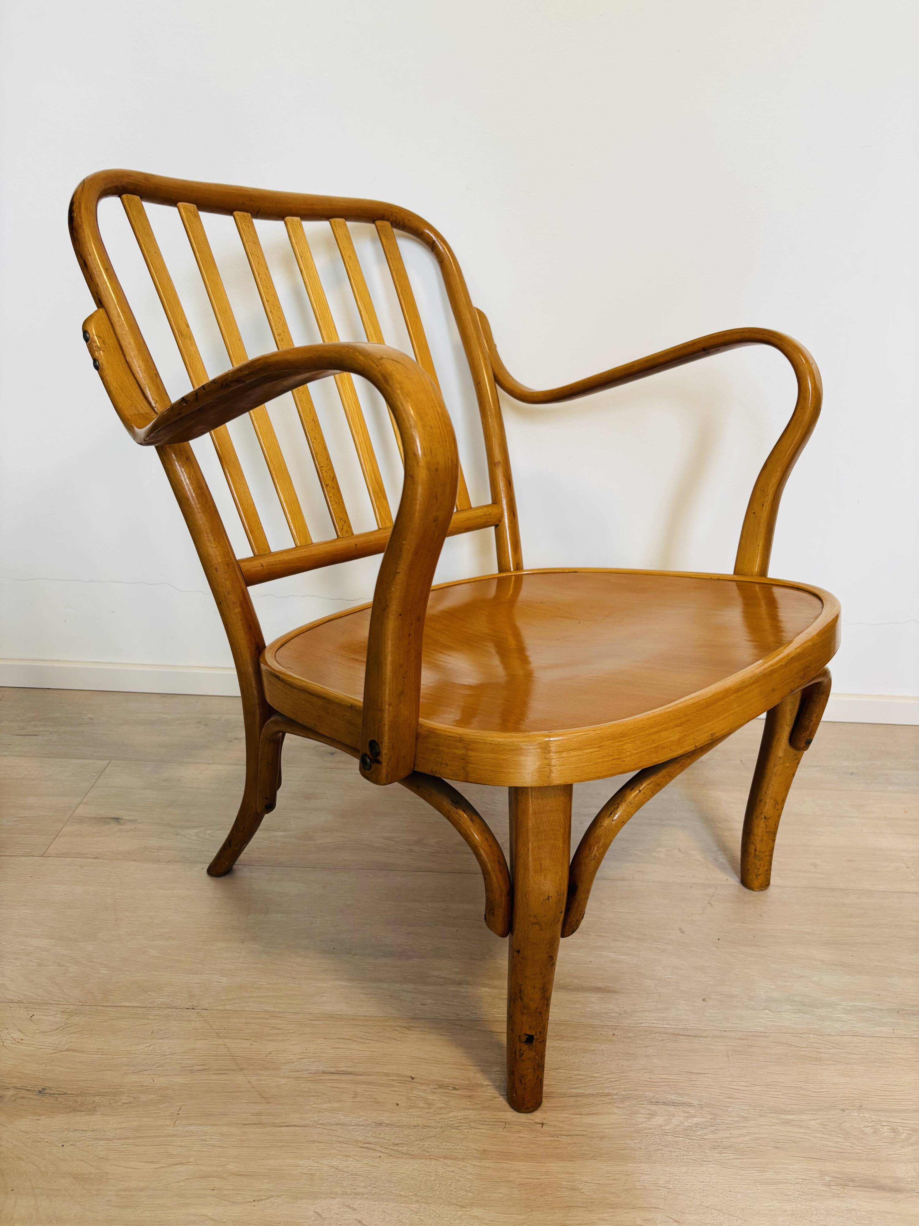 Josef Frank Art Nouveau Chair for Ton, 1940’s
